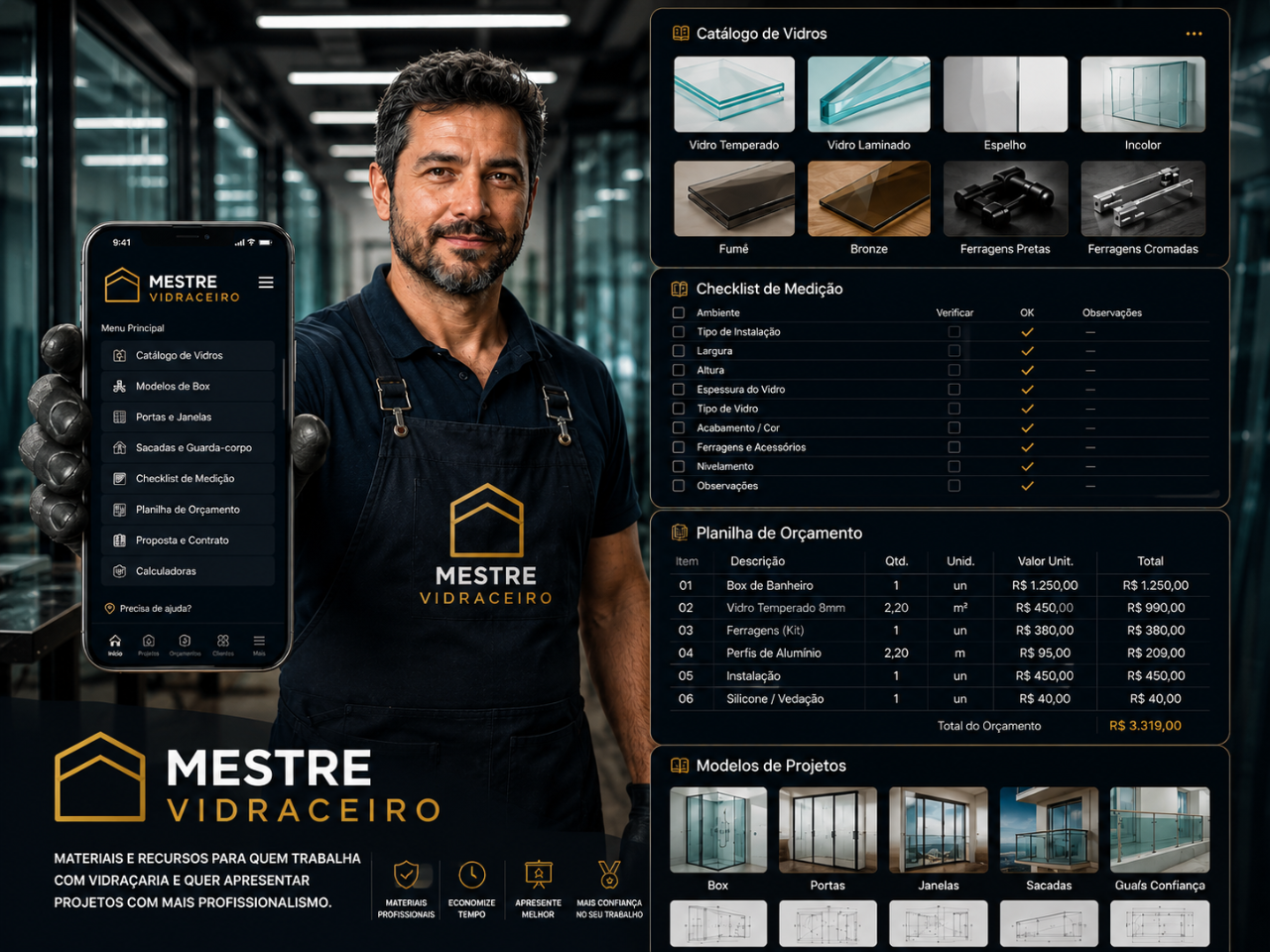 Mestre Vidraceiro Ecossistema